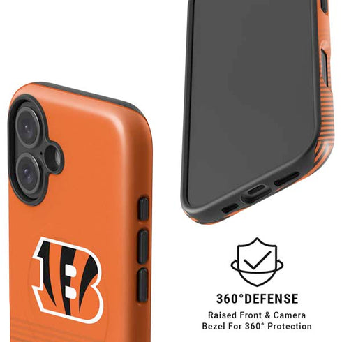 NFL Cincinnati Bengals Breakaway iPhone 16 Plus Magsafe Impact Case